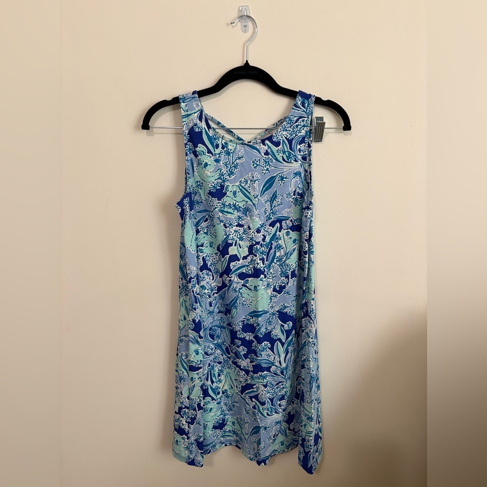 Easter Blue Floral Lily Pulitzer Dress